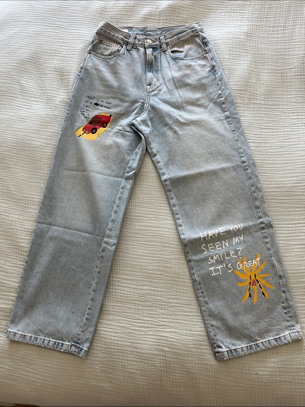 ZARA x Pepo Moreno Relaxed Fit Jeans
